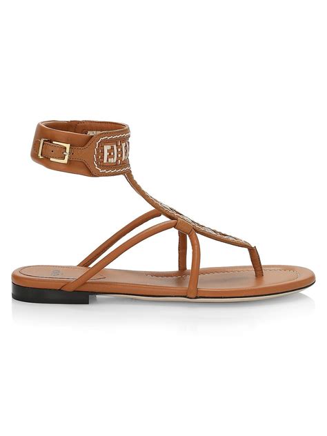 fendi rafia logo gladiator sandals|Fendi Raffia Gladiator Sandals .